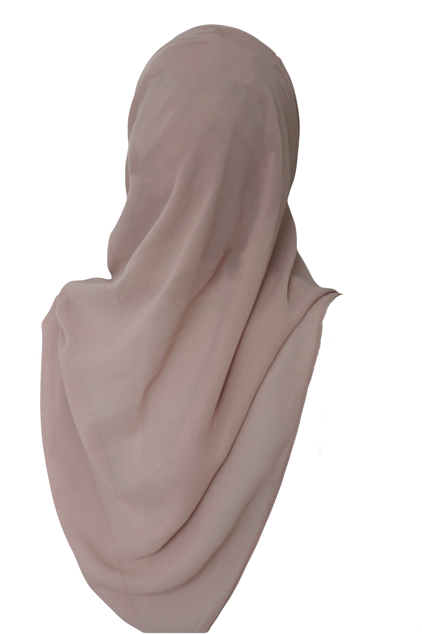 Powder Nude Premium Chiffon